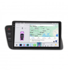 Штатная магнитола Lesko для Audi SQ5 I (8R) ver. Low 2013-2017 экран 9" 4/64 QLED CarPlay 4G Wi-Fi GPS 360 Prime