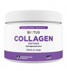 Пептиди колагену, тип 1 та 3, Collagen Peptides, Biotus, 6600 мг, 198 г