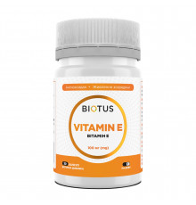 Вітамін Е, Vitamin Е, Biotus, 100 мг, 30 капсул