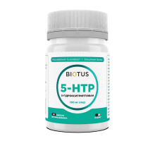 5-HTP (5-гідрокситриптофан), 5-HTP, Biotus, 30 капсул