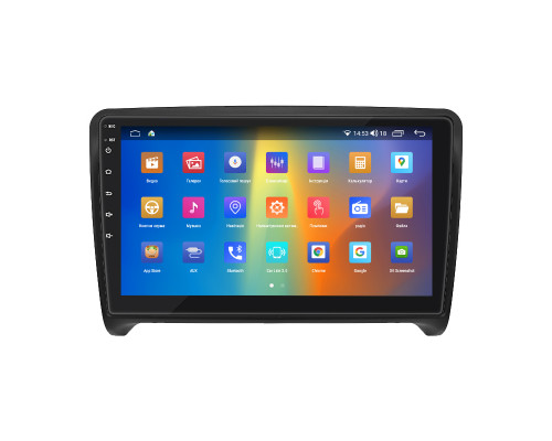 Штатная магнитола Lesko для Audi TT II (8J) 2006-2010 экран 9" 2/32Gb CarPlay 4G Wi-Fi GPS Prime