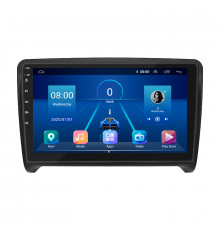 Штатная магнитола Lesko для Audi TT II (8J) 2006-2010 экран 9" 6/128Gb 4G Wi-Fi GPS Top