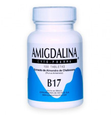 Вітамін B17, Amygdalina, Cyto Pharma, 500 мг, 100 таблеток