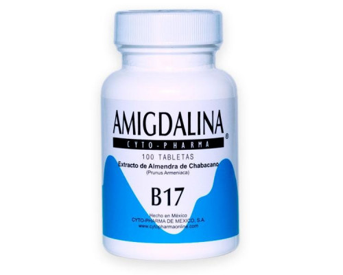 Вітамін B17, Amygdalina, Cyto Pharma, 500 мг, 100 таблеток
