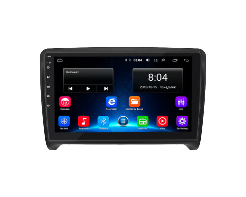 Штатная магнитола Lesko для Audi TT II (8J) Рестайлинг 2010-2014 экран 9" 2/32Gb Wi-Fi GPS Base