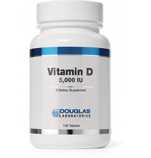 Доповнений вітамін D, Vitamin D (5,000 МО), Douglas Laboratories, 100 таблеток