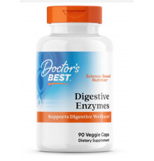 Травні ферменти, Digestive Enzymes, Doctor's Best, 90 капсул