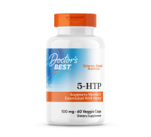 5-HTP, 5-гідрокси L-триптофан, Doctor's Best, 100 мг, 60 веганських капсул