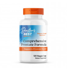 Здоров'я простати, Comprehensive Prostate Formula, Doctor's Best, комплексна формула, 120 вегетаріанських капсул