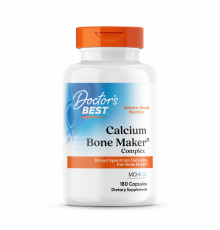 Комплекс для кісток із кальцієм, Calcium Bone Maker, Doctor's Best, 180 капсул