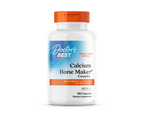 Комплекс для кісток із кальцієм, Calcium Bone Maker, Doctor's Best, 180 капсул