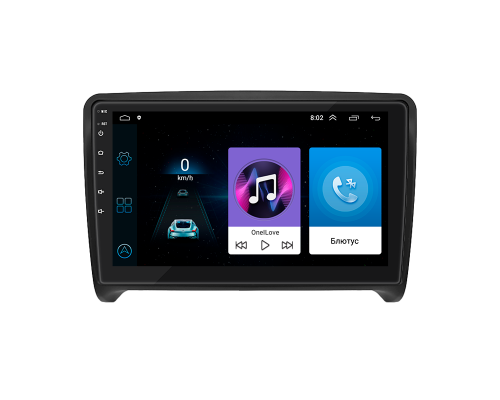 Штатная магнитола Lesko для Audi TT RS II (8J) 2009-2014 экран 9" 1/16Gb Wi-Fi GPS Base