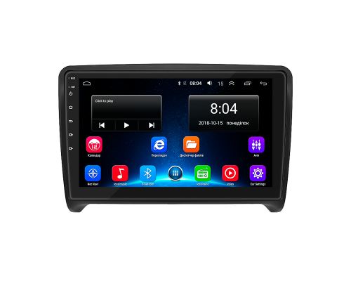 Штатная магнитола Lesko для Audi TT RS II (8J) 2009-2014 экран 9" 2/32Gb Wi-Fi GPS Base