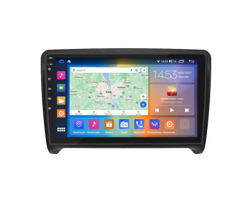 Штатная магнитола Lesko для Audi TT RS II (8J) 2009-2014 экран 9" 4/64Gb CarPlay 4G Wi-Fi GPS Prime