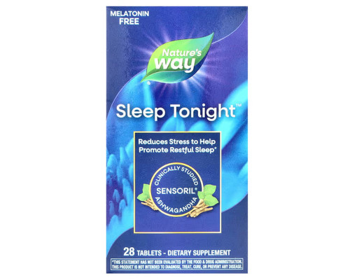 Здоровий сон, Sleep Tonight™, Nature's Way, 28 таблеток