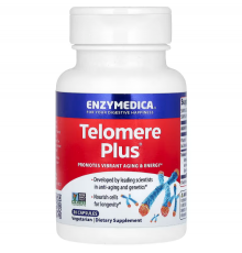 Захист теломер, Telomere Plus, Enzymedica, 30 капсул