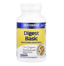 Ферменти для травлення, Essential Enzyme Formula, Enzymedica, 180 капсул