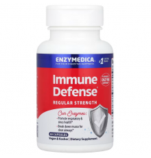 Захист імунітету, Immune Defense, Enzymedica, з протеолітичними ферментами, 60 капсул