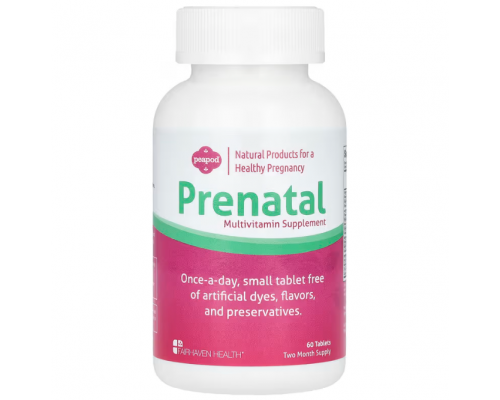 Вітаміни для вагітних, Prenatal Multivitamin, Fairhaven Health, 60 таблеток