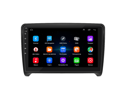 Штатная магнитола Lesko для Audi TTS II (8J) 2007-2010 экран 9" 1/16Gb Wi-Fi GPS Base