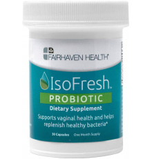 Пробіотик для балансу в жіночому організмі, IsoFresh Probiotic for Feminine Balance, Fairhaven Health, 30 капсул