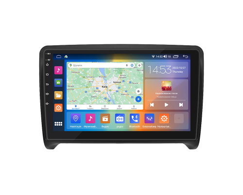 Штатная магнитола Lesko для Audi TTS II (8J) 2007-2010 экран 9" 2/32Gb CarPlay 4G Wi-Fi GPS Prime