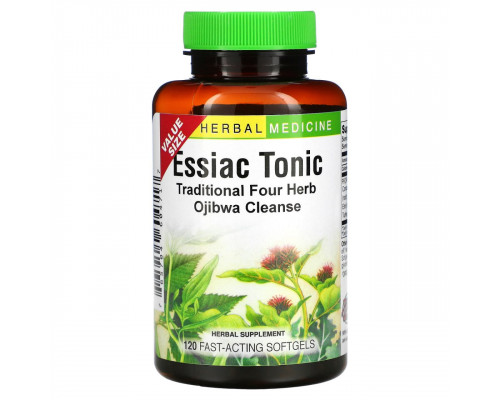 Трав'яна формула оджибва, Essiac Tonic, Herbs Etc., 120 капсул