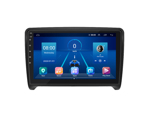 Штатная магнитола Lesko 9" для Audi TTS II (8J) 2007-2010 с Android, 4G и GPS