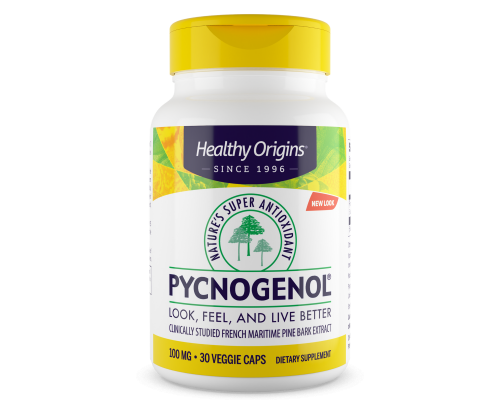 Пікногенол, Pycnogenol, Healthy Origins, 100 мг, 30 капсул