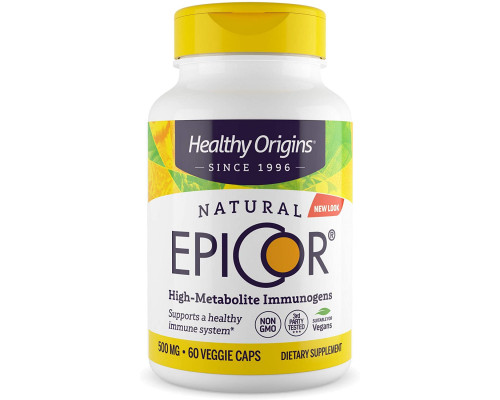 Епікор, EpiCor, Healthy Origins, 500 мг, 60 капсул