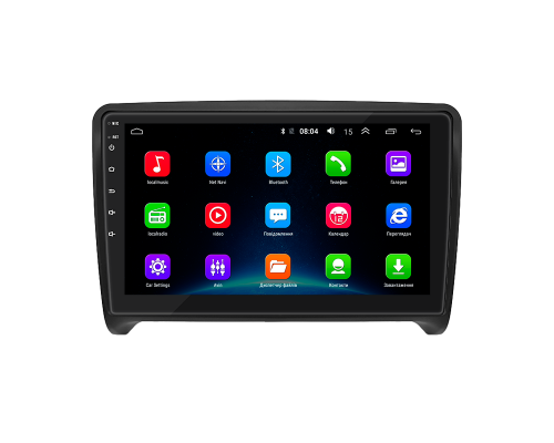 Штатная магнитола Lesko для Audi TTS II (8J) Рестайлинг 2010-2014 экран 9" 2/32Gb Wi-Fi GPS Base