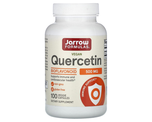 Кверцетин (Quercetin), Jarrow Formulas, 500 мг, 100 капсул