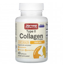 Колаген II типу, Type II Collagen, Jarrow Formulas, комплекс, 1000 мг, 60 капсул (500 мг у капсулі)