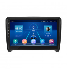 Штатная магнитола Lesko для Audi TTS II (8J) Рестайлинг 2010-2014 экран 9" 4/64Gb 4G Wi-Fi GPS Top