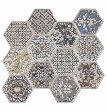 Декоративная ПВХ плитка на самоклейке 275х285х4мм Соты, цена за 1 шт. (СПП-504) SW-00000673