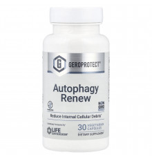 Формула довголіття, GeroProtect, Autophagy Renew, Life Extension, відновлення аутофагії, 30 вегетаріанських капсул
