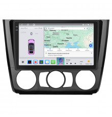 Штатная магнитола Lesko для BMW 1 серии I (E81/E82/E87/E88) 2004-2007 экран 9" 4/64 QLED CarPlay 4G Wi-Fi GPS 360 Prime