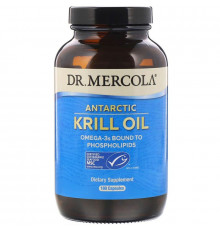 Масло криля арктичного, Krill Oil, Dr. Mercola, 180 капсул