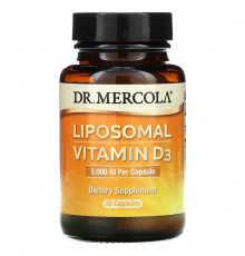 Вітамін D ліпосомальний, Liposomal Vitamin D, Dr. Mercola, 5000 МО, 30 капсул