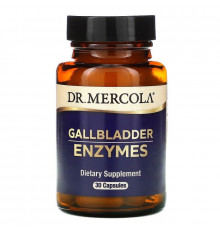 Ферменти, Gallbladder Enzymes, Dr. Mercola, 30 капсул