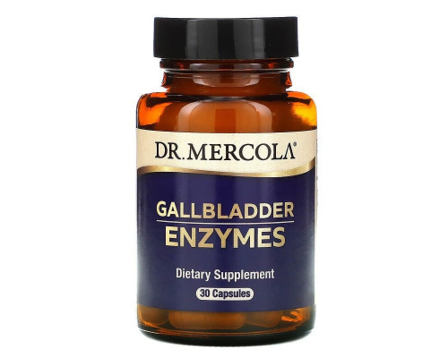 Ферменти, Gallbladder Enzymes, Dr. Mercola, 30 капсул