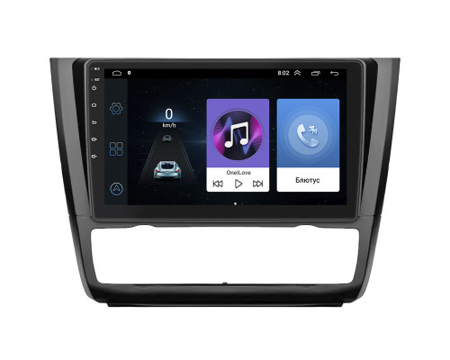 Штатная магнитола Lesko для BMW 1 серии I (E81/E82/E87/E88) Рестайлинг 2007-2011 экран 9" 1/16Gb Wi-Fi GPS Base