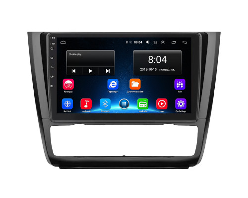 Штатная магнитола Lesko для BMW 1 серии I (E81/E82/E87/E88) Рестайлинг 2007-2011 экран 9" 2/32Gb Wi-Fi GPS Base