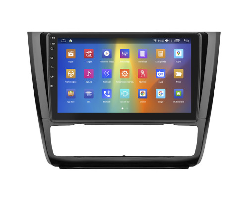 Штатная магнитола Lesko для BMW 1 серии I (E81/E82/E87/E88) Рестайлинг 2007-2011 экран 9" 4/64Gb CarPlay 4G Wi-Fi GPS Prime