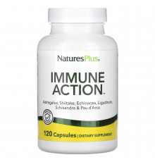 Імуностимулятор (Immune Action), Nature's Plus, 120 капсул