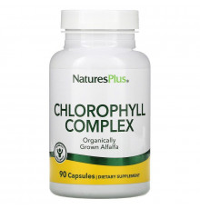 Хлорофіл, Chlorophyll, Nature's Plus, комплекс, 90 капсул.