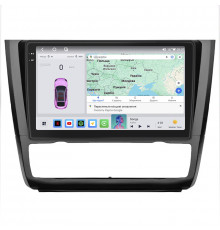 Штатная магнитола Lesko для BMW 1 серии I (E81/E82/E87/E88) Рестайлинг 2007-2011 экран 9" 4/64 QLED CarPlay 4G Wi-Fi GPS 360 Prime