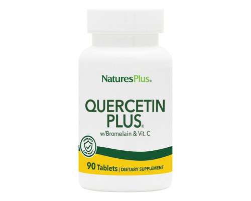 Кверцетин, Quercetin Plus, Nature's Plus, 90 таблеток