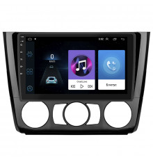 Штатная магнитола Lesko для BMW 1 серии I (E81/E82/E87/E88) Рестайлинг Manual AC 2007-2011 экран 9" 1/16Gb Wi-Fi GPS Base