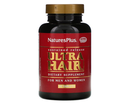 Комплекс для волосся, Ultra Hair, Nature's Plus, 90 таблеток
